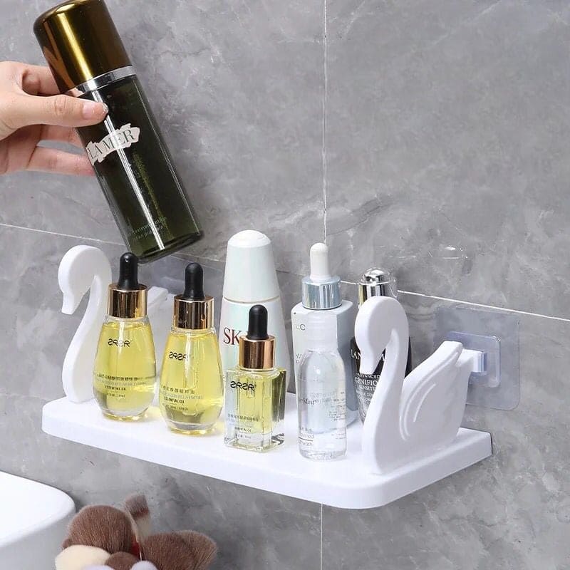 Swan Floating Shelf, Kitchen And Bathroom Storage Shelf, Multifunctional Storage Rack, Household Kitchen Bathroom Organizer Shelf, Wall Hanging Seasoning Storage Shelf, Wall Mounted Storage Organizer, Multipurpose Floating Shelf Swan Floating Shelf, Kitchen And Bathroom Storage Shelf, Multifunctional Storage Rack, Household Kitchen Bathroom Organizer Shelf, Wall Hanging Seasoning Storage Shelf, Wall Mounted Storage Organizer, Multipurpose Floating Shelf